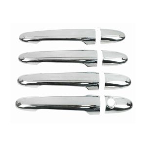 Mercedes Sprinter W906 Door Handle Cover - Omac - H1 S.Steel - Gloss Silver - '06-'18